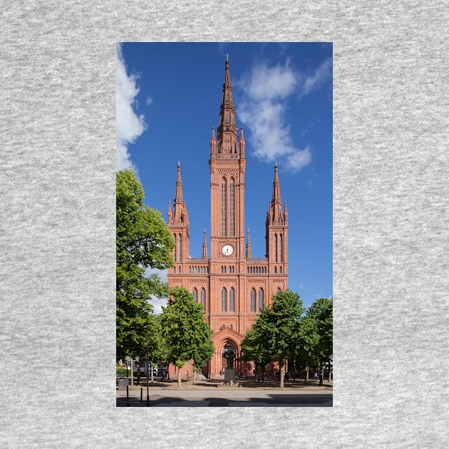 Market Church, Wiesbaden by Kruegerfoto